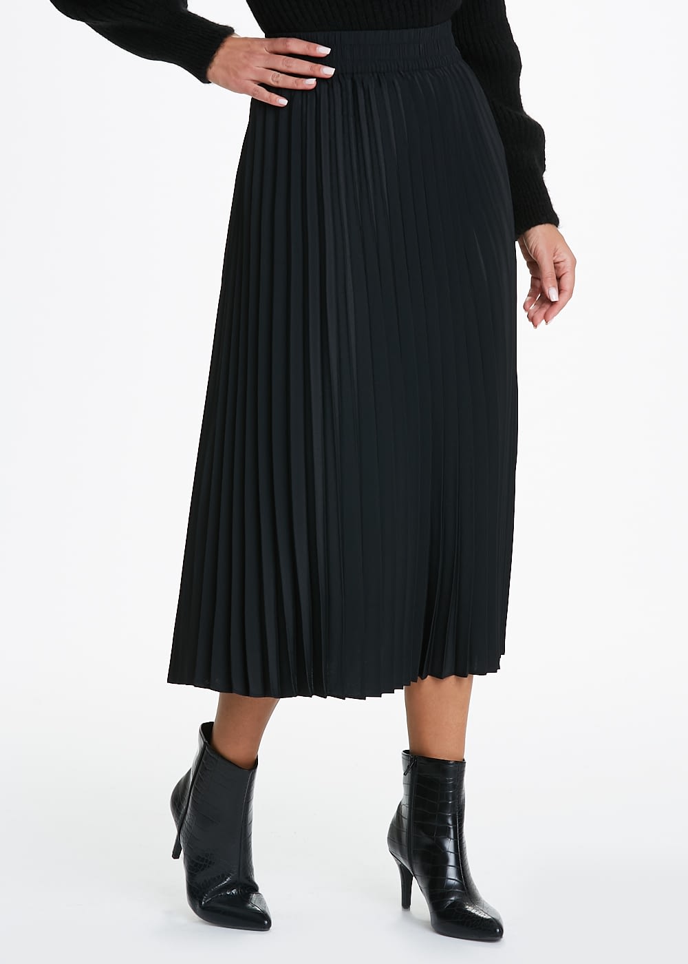 Black Pleated Skirt – Matalan Kosova